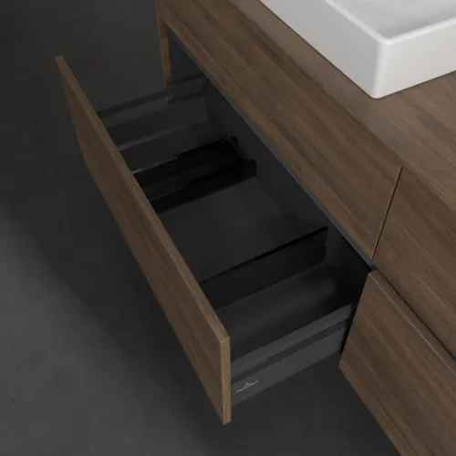 VILLEROY BOCH Toaletní skříňka Collaro, 4 výsuvy, 1600 x 548 x 500 mm, Arizona Oak / Arizona Oak #C02200VH, obrázek 6
