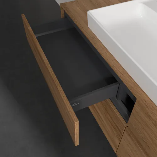 VILLEROY BOCH Toaletní skříňka Collaro, s osvětlením, 4 výsuvy, 1600 x 548 x 500 mm, dub Kansas #C031B0RH, obrázek 8