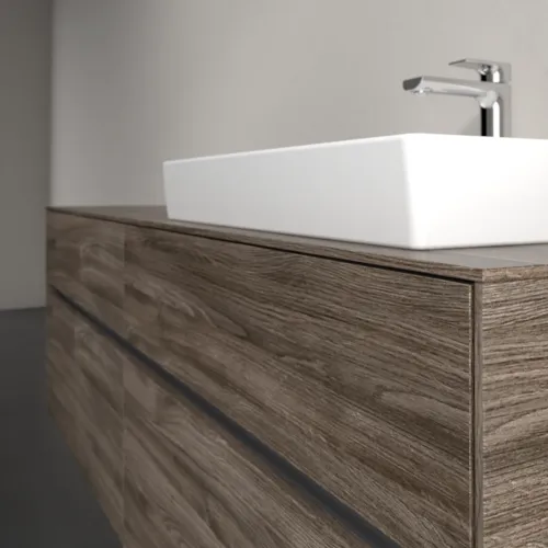 VILLEROY BOCH Umyvadlová skříňka Collaro, s osvětlením, 4 výsuvy, 1600 x 548 x 500 mm, dub kamenný #C023B0RK, obrázek 6