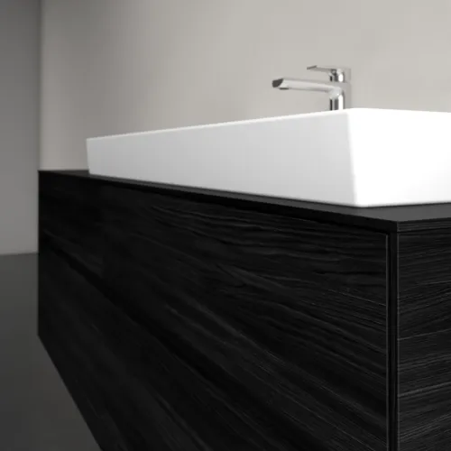 VILLEROY BOCH Toaletní skříňka Collaro, 4 výsuvy, 1600 x 548 x 500 mm, černý dub / černý dub #C03000AB, obrázek 5