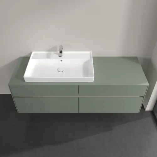 VILLEROY BOCH Toaletní skříňka Collaro, s osvětlením, 4 výsuvy, 1600 x 548 x 500 mm, Soft Green / Soft Green #C026B0AF, obrázek 4