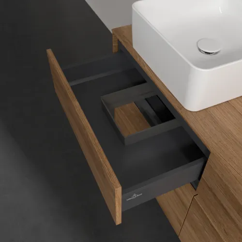 VILLEROY BOCH Toaletní skříňka Collaro, 4 výsuvy, 1200 x 548 x 500 mm, dub Kansas #C04200RH, obrázek 7