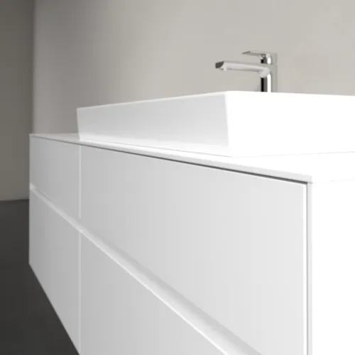 VILLEROY BOCH Toaletní skříňka Collaro, s osvětlením, 4 výsuvy, 1600 x 548 x 500 mm, lesklá bílá / lesklá bílá #C027B0DH, obrázek 6