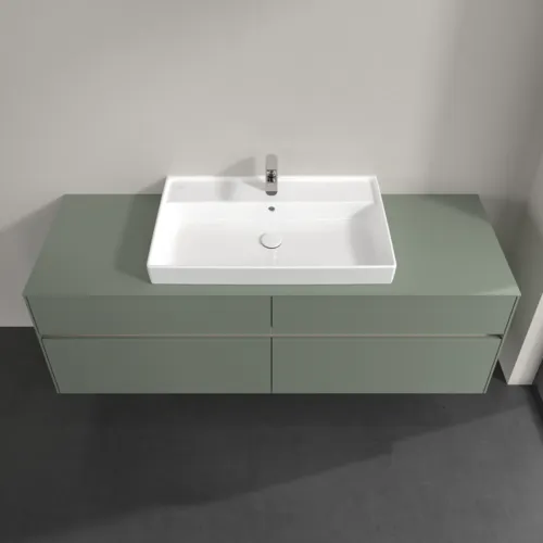 VILLEROY BOCH Toaletní skříňka Collaro, 4 výsuvy, 1600 x 548 x 500 mm, Soft Green / Soft Green #C02800AF, obrázek 4