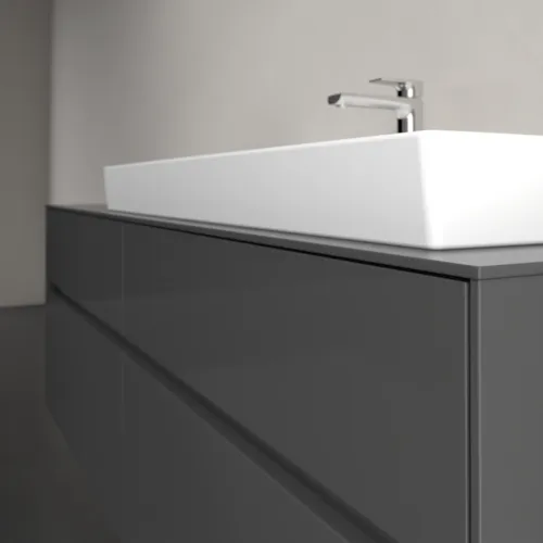 VILLEROY BOCH Toaletní skříňka Collaro, 4 výsuvy, 1600 x 548 x 500 mm, lesklá šedá / lesklá šedá #C03000FP, obrázek 5