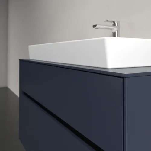 VILLEROY BOCH Toaletní skříňka Collaro, 2 výsuvy, 1000 x 548 x 500 mm, Marine Blue / Marine Blue #C02000VQ, obrázek 5