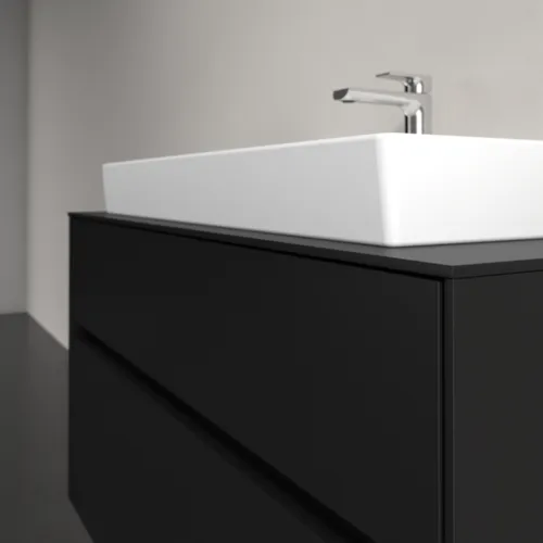VILLEROY BOCH Collaro toaletní skříňka, 2 výsuvy, 1000 x 548 x 500 mm, Volcano Black / Volcano Black #C02000VL, obrázek 5
