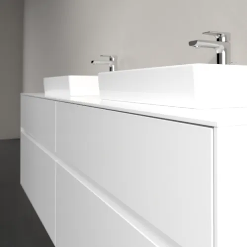 VILLEROY BOCH Toaletní skříňka Collaro, s osvětlením, 4 výsuvy, 1600 x 548 x 500 mm, lesklá bílá / lesklá bílá #C021B0DH, obrázek 6
