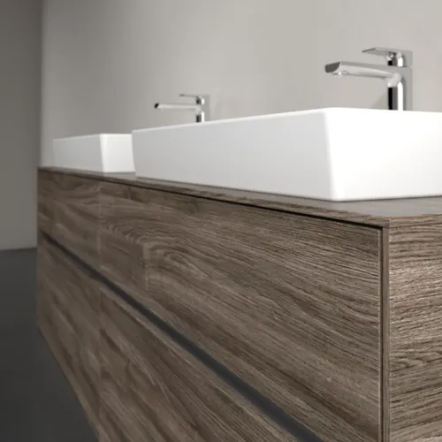 VILLEROY BOCH Toaletní skříňka Collaro, 4 výsuvy, 1600 x 548 x 500 mm, dub kamenný #C02400RK, obrázek 5