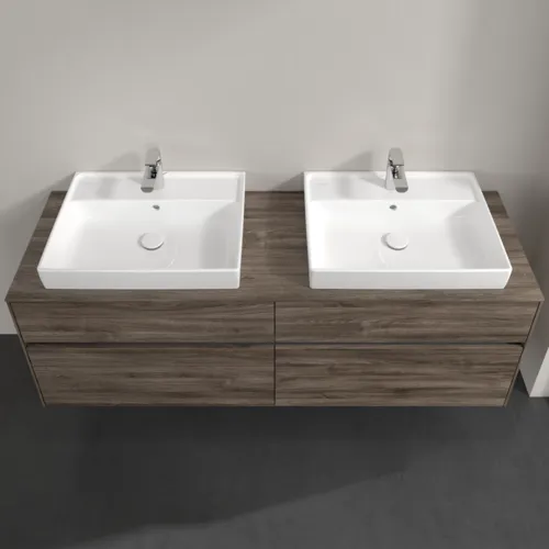 VILLEROY BOCH Toaletní skříňka Collaro, 4 výsuvy, 1600 x 548 x 500 mm, dub kamenný #C02400RK, obrázek 4