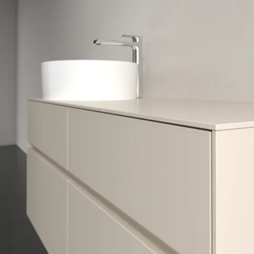 VILLEROY BOCH Toaletní skříňka Collaro, 4 výsuvy, 1200 x 548 x 500 mm, Cashmere Grey / Cashmere Grey #C04200VN, obrázek 5