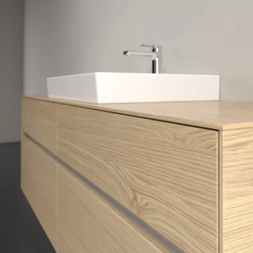 VILLEROY BOCH Toaletní skříňka Collaro, 4 výsuvy, 1600 x 548 x 500 mm, severský dub / severský dub #C02500VJ, obrázek 5