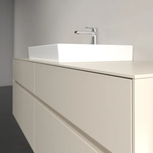 VILLEROY BOCH Toaletní skříňka Collaro, 4 výsuvy, 1600 x 548 x 500 mm, Cashmere Grey / Cashmere Grey #C02500VN, obrázek 5
