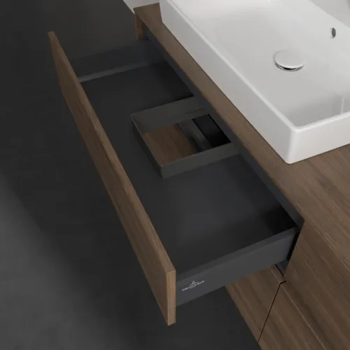 VILLEROY BOCH Toaletní skříňka Collaro, s osvětlením, 4 výsuvy, 1600 x 548 x 500 mm, Arizona Oak / Arizona Oak #C022B0VH, obrázek 8