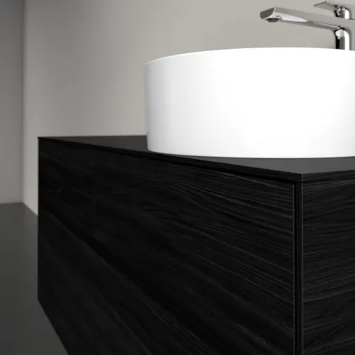 VILLEROY BOCH Toaletní skříňka Collaro, 4 výsuvy, 1200 x 548 x 500 mm, černý dub / černý dub #C04300AB, obrázek 5