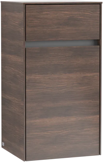 VILLEROY BOCH Boční skříňka Collaro, 1 dvířka, 1 zásuvka, 404 x 748 x 349 mm, Arizona Oak / Arizona Oak #C03201VH