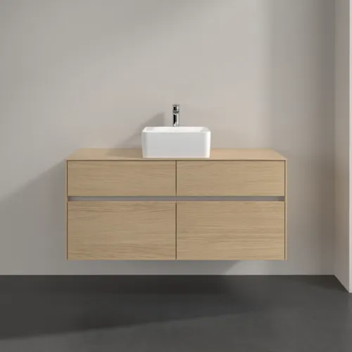 VILLEROY BOCH Toaletní skříňka Collaro, 4 výsuvy, 1200 x 548 x 500 mm, severský dub / severský dub #C04100VJ, obrázek 3
