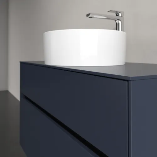 VILLEROY BOCH Collaro toaletní skříňka, s osvětlením, 2 výsuvy, 1000 x 548 x 500 mm, Marine Blue / Marine Blue #C038B0VQ, obrázek 6