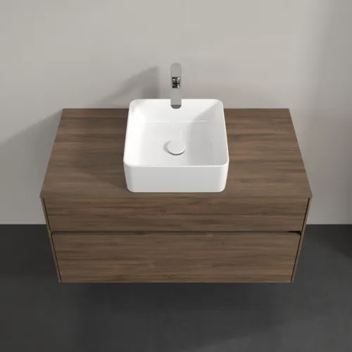 VILLEROY BOCH Toaletní skříňka Collaro, s osvětlením, 2 výsuvy, 1000 x 548 x 500 mm, Arizona Oak / Arizona Oak #C038B0VH, obrázek 4