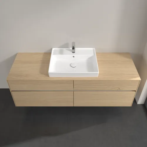 VILLEROY BOCH Toaletní skříňka Collaro, s osvětlením, 4 výsuvy, 1600 x 548 x 500 mm, severský dub / severský dub #C025B0VJ, obrázek 4