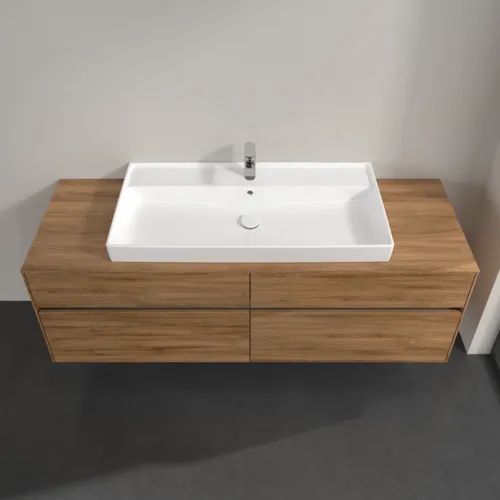 VILLEROY BOCH Toaletní skříňka Collaro, 4 výsuvy, 1600 x 548 x 500 mm, dub Kansas #C03100RH, obrázek 4