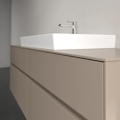 VILLEROY BOCH Toaletní skříňka Collaro, 4 výsuvy, 1600 x 548 x 500 mm, taupe / taupe #C02800VM, obrázek 5