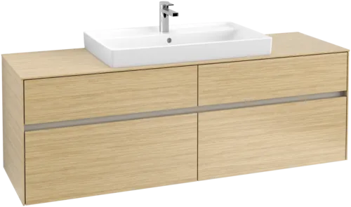 VILLEROY BOCH Toaletní skříňka Collaro, 4 výsuvy, 1600 x 548 x 500 mm, severský dub / severský dub #C02800VJ