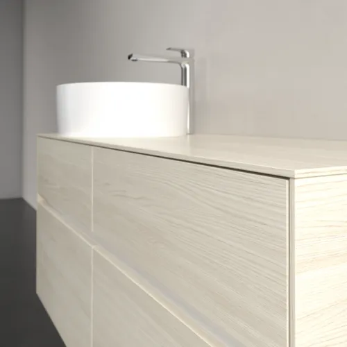 VILLEROY BOCH Toaletní skříňka Collaro, 4 výsuvy, 1200 x 548 x 500 mm, bílý dub / bílý dub #C04200AA, obrázek 5