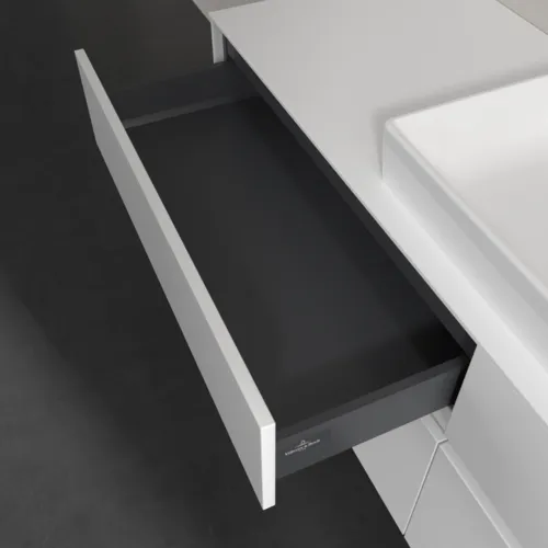 VILLEROY BOCH Toaletní skříňka Collaro, 4 výsuvy, 1600 x 548 x 500 mm, bílá matná / bílá matná #C03000MS, obrázek 7