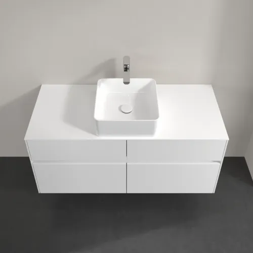 VILLEROY BOCH Collaro toaletní skříňka, s osvětlením, 4 výsuvy, 1200 x 548 x 500 mm, lesklá bílá / lesklá bílá #C041B0DH, obrázek 4
