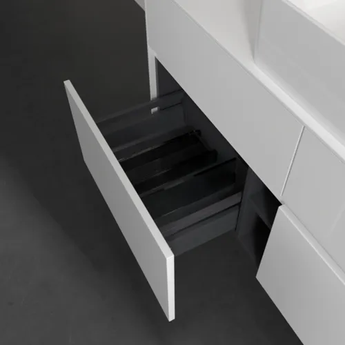VILLEROY BOCH Collaro toaletní skříňka, s osvětlením, 4 výsuvy, 1200 x 548 x 500 mm, lesklá bílá / lesklá bílá #C041B0DH, obrázek 7