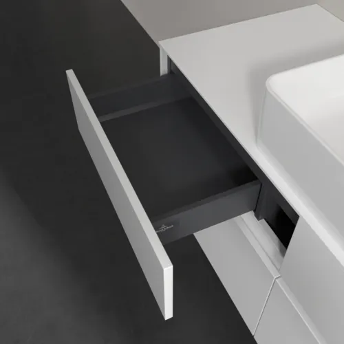 VILLEROY BOCH Collaro toaletní skříňka, s osvětlením, 4 výsuvy, 1200 x 548 x 500 mm, lesklá bílá / lesklá bílá #C041B0DH, obrázek 8