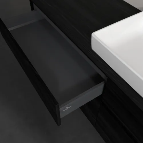 VILLEROY BOCH Toaletní skříňka Collaro, s osvětlením, 4 výsuvy, 1600 x 548 x 500 mm, černý dub / černý dub #C027B0AB, obrázek 8