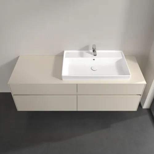 VILLEROY BOCH Toaletní skříňka Collaro, 4 výsuvy, 1600 x 548 x 500 mm, Cashmere Grey / Cashmere Grey #C02700VN, obrázek 4