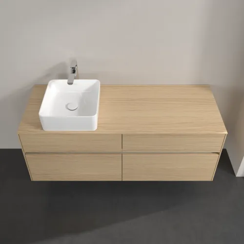 VILLEROY BOCH Toaletní skříňka Collaro, 4 výsuvy, 1400 x 548 x 500 mm, severský dub / severský dub #C04600VJ, obrázek 4