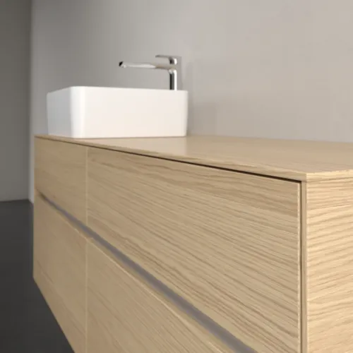 VILLEROY BOCH Toaletní skříňka Collaro, 4 výsuvy, 1400 x 548 x 500 mm, severský dub / severský dub #C04600VJ, obrázek 5