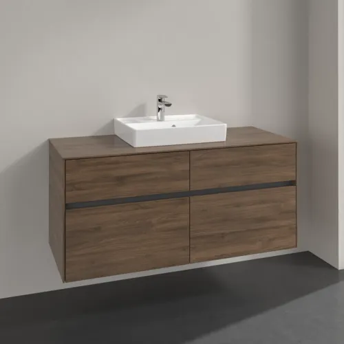 VILLEROY BOCH Toaletní skříňka Collaro, 4 výsuvy, 1200 x 548 x 500 mm, Arizona Oak / Arizona Oak #C07000VH, obrázek 2