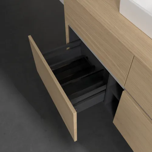VILLEROY BOCH Toaletní skříňka Collaro, 4 výsuvy, 1200 x 548 x 500 mm, severský dub / severský dub #C07000VJ, obrázek 6
