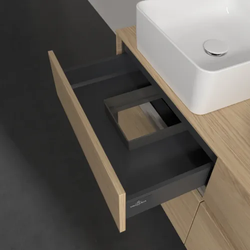 VILLEROY BOCH Toaletní skříňka Collaro, s osvětlením, 4 výsuvy, 1200 x 548 x 500 mm, severský dub / severský dub #C044B0VJ, obrázek 8