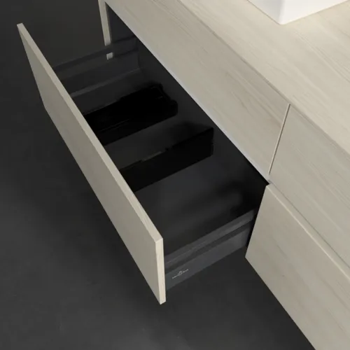 VILLEROY BOCH Toaletní skříňka Collaro, s osvětlením, 4 výsuvy, 1600 x 548 x 500 mm, bílý dub / bílý dub #C078B0AA, obrázek 7