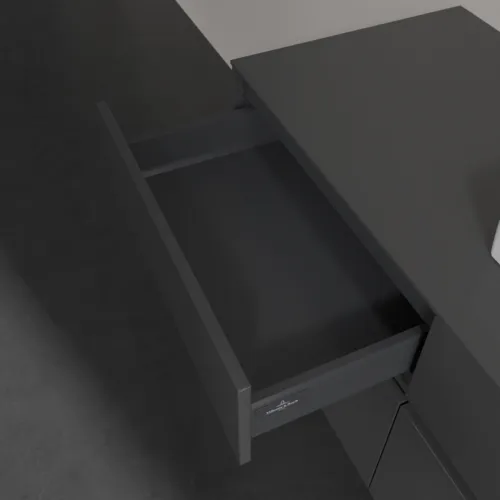 VILLEROY BOCH Collaro toaletní skříňka, s osvětlením, 4 výsuvy, 1200 x 548 x 500 mm, lesklá šedá / lesklá šedá #C072B0FP, obrázek 8