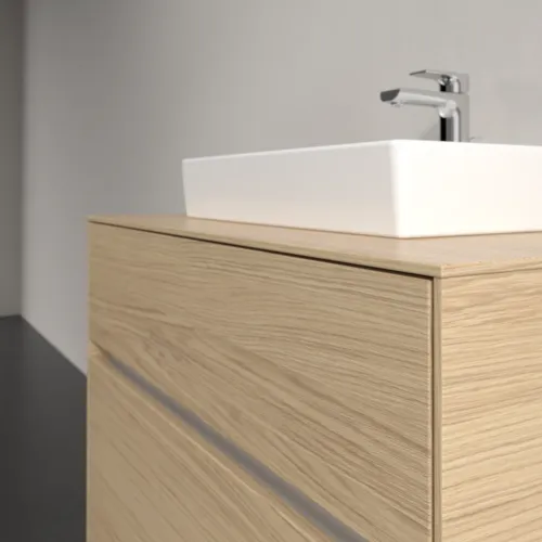 VILLEROY BOCH Toaletní skříňka Collaro, 2 výsuvy, 800 x 548 x 500 mm, severský dub / severský dub #C06900VJ, obrázek 5