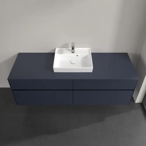 VILLEROY BOCH Toaletní skříňka Collaro, 4 výsuvy, 1600 x 548 x 500 mm, Marine Blue / Marine Blue #C07700VQ, obrázek 4