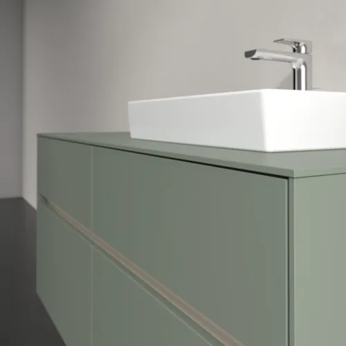 VILLEROY BOCH Toaletní skříňka Collaro, 4 výsuvy, 1200 x 548 x 500 mm, Soft Green / Soft Green #C07200AF, obrázek 5