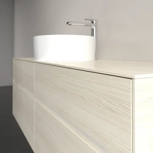 VILLEROY BOCH Toaletní skříňka Collaro, 4 výsuvy, 1600 x 548 x 500 mm, bílý dub / bílý dub #C04900AA, obrázek 5