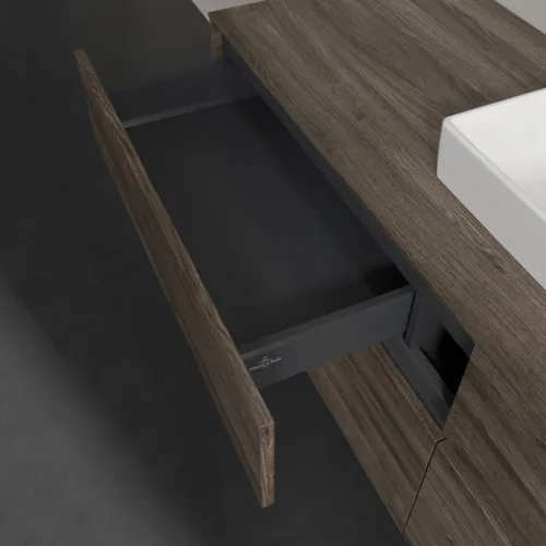 VILLEROY BOCH Toaletní skříňka Collaro, 4 výsuvy, 1600 x 548 x 500 mm, dub kamenný #C07700RK, obrázek 7