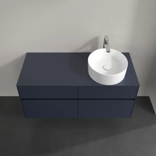VILLEROY BOCH Toaletní skříňka Collaro, s osvětlením, 4 výsuvy, 1200 x 548 x 500 mm, Marine Blue / Marine Blue #C043B0VQ, obrázek 4