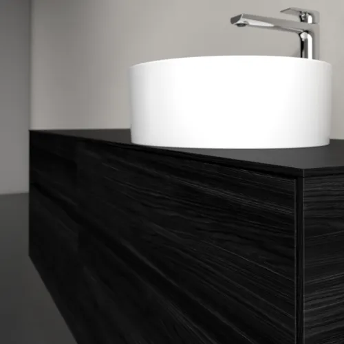 VILLEROY BOCH Toaletní skříňka Collaro, 4 výsuvy, 1600 x 548 x 500 mm, černý dub / černý dub #C05100AB, obrázek 5