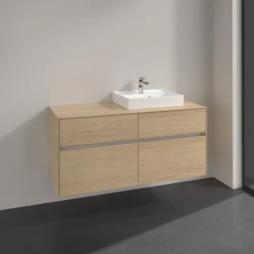 VILLEROY BOCH Toaletní skříňka Collaro, 4 výsuvy, 1200 x 548 x 500 mm, severský dub / severský dub #C07200VJ, obrázek 2