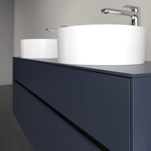 VILLEROY BOCH Toaletní skříňka Collaro, 4 výsuvy, 1600 x 548 x 500 mm, Marine Blue / Marine Blue #C05200VQ, obrázek 5